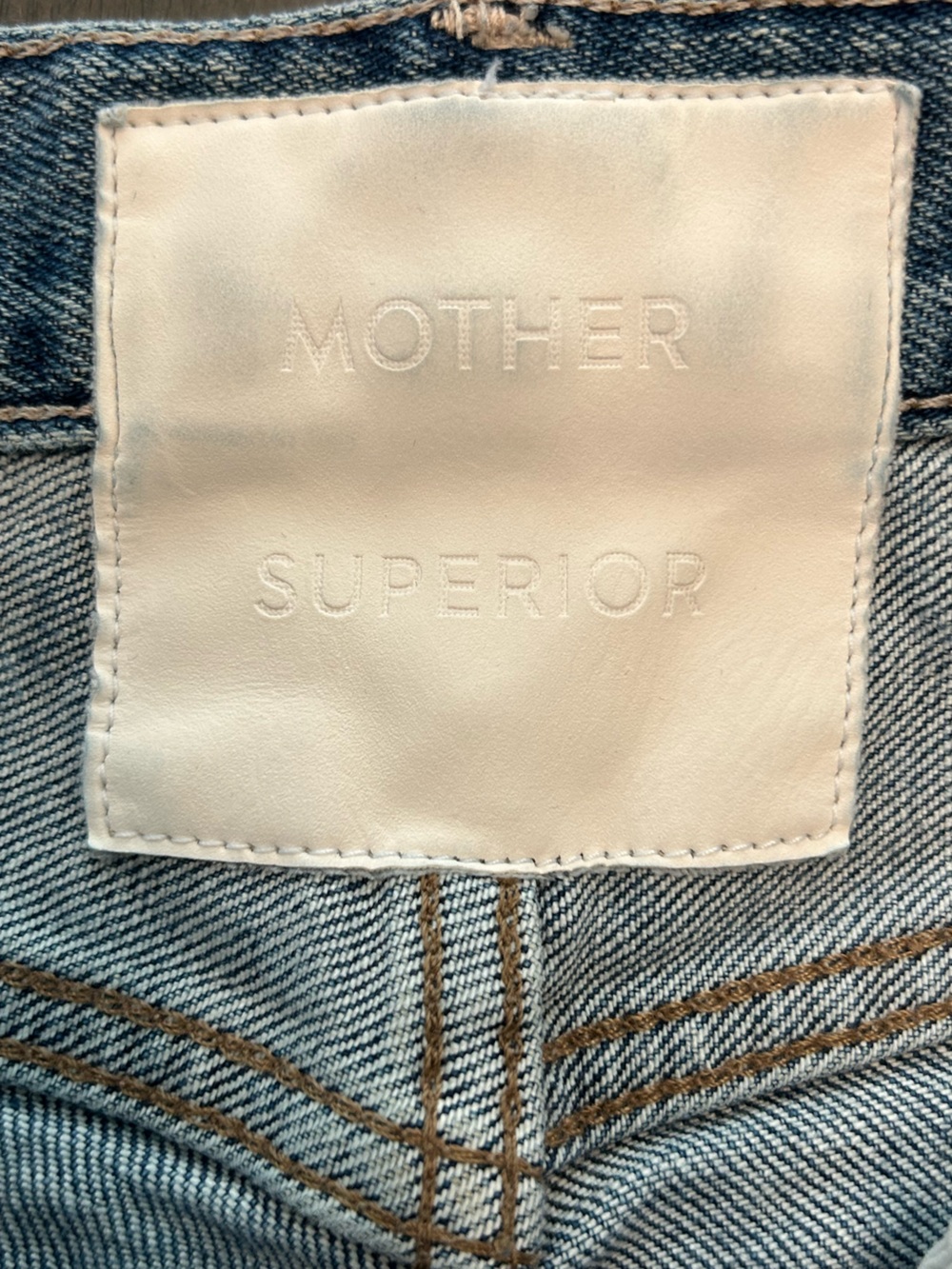Mother jeans Trickster skimp fray thrill seeker wash raw hem grunge edgy chic 24 - Picture 11 of 15